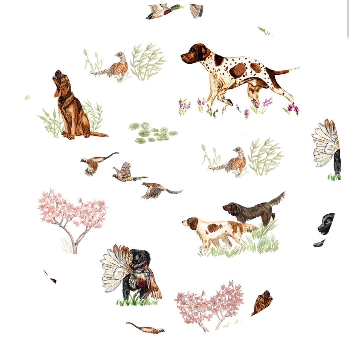 Hunting Dog Bamboo Onesie