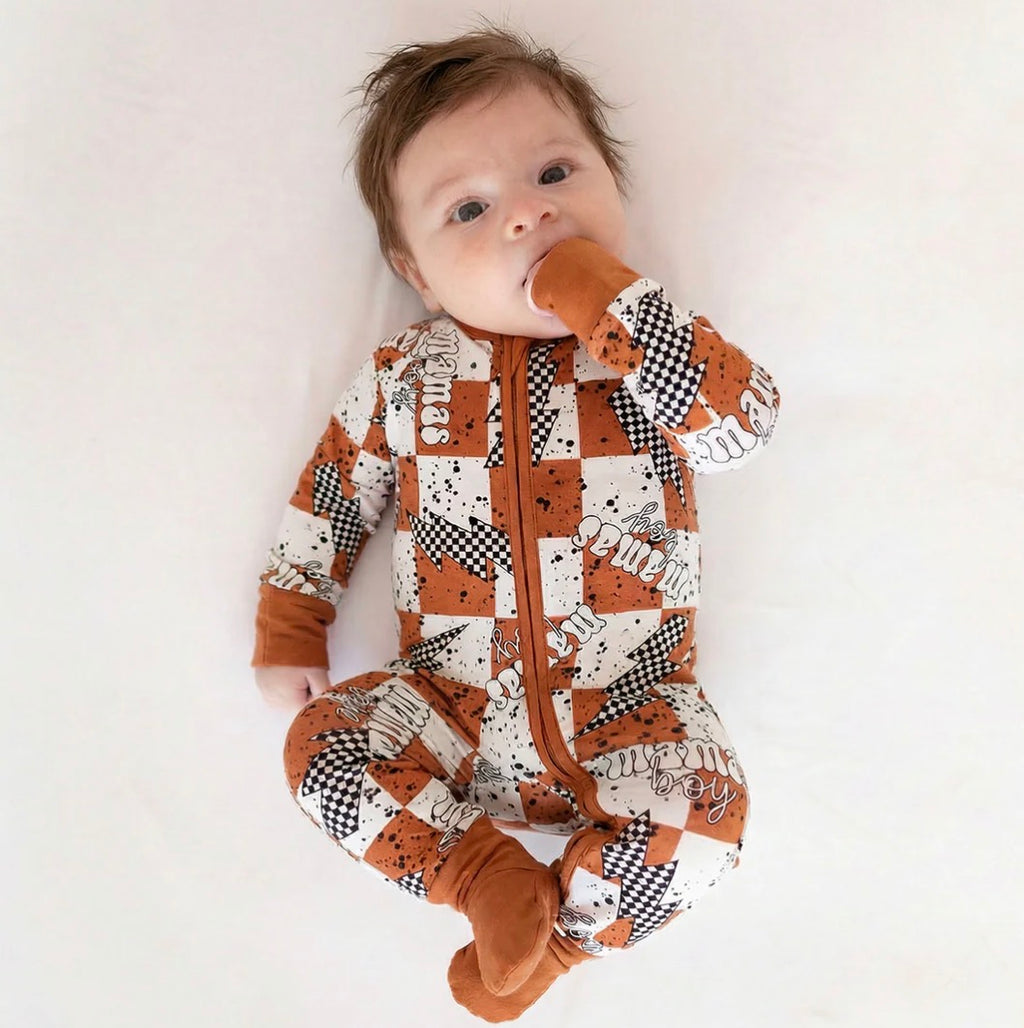 Mama's Boy Bamboo Onesie