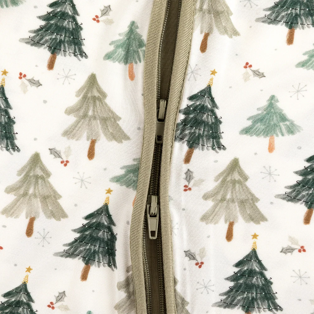 Tree Zip Romper