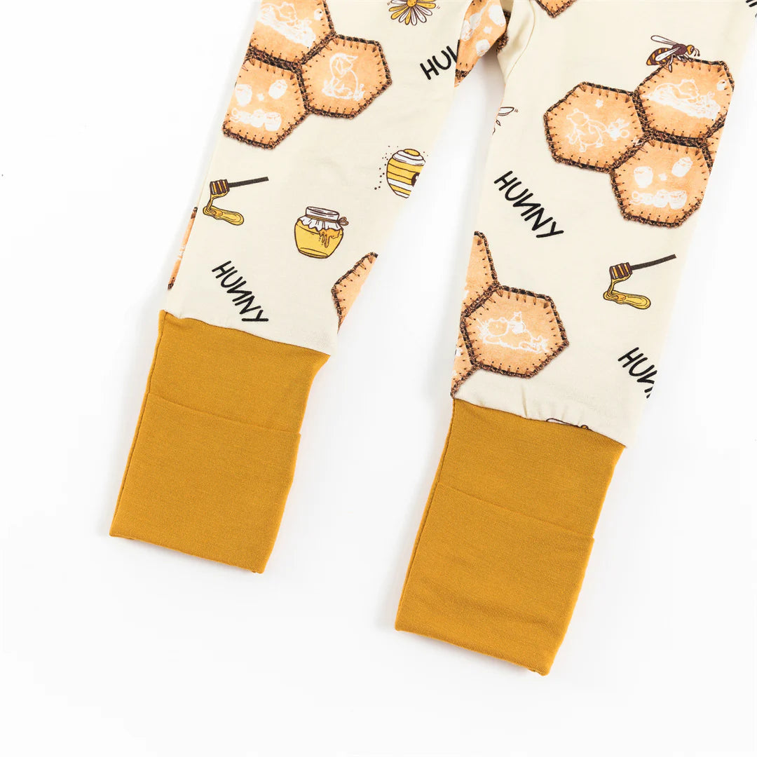 Honeycomb Zip Romper