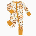 Honeycomb Zip Romper